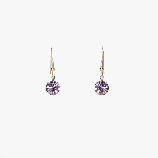 Sparkle Up Orecchini Punto luce Viola