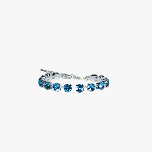 Sparkle Up Bracciale Kat 6 mm azzurro