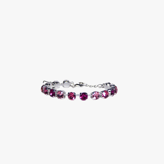 Sparkle Up Bracciale Kat 6mm Fuchsia